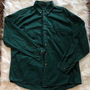 3/$15 Docker’s Green Button Down